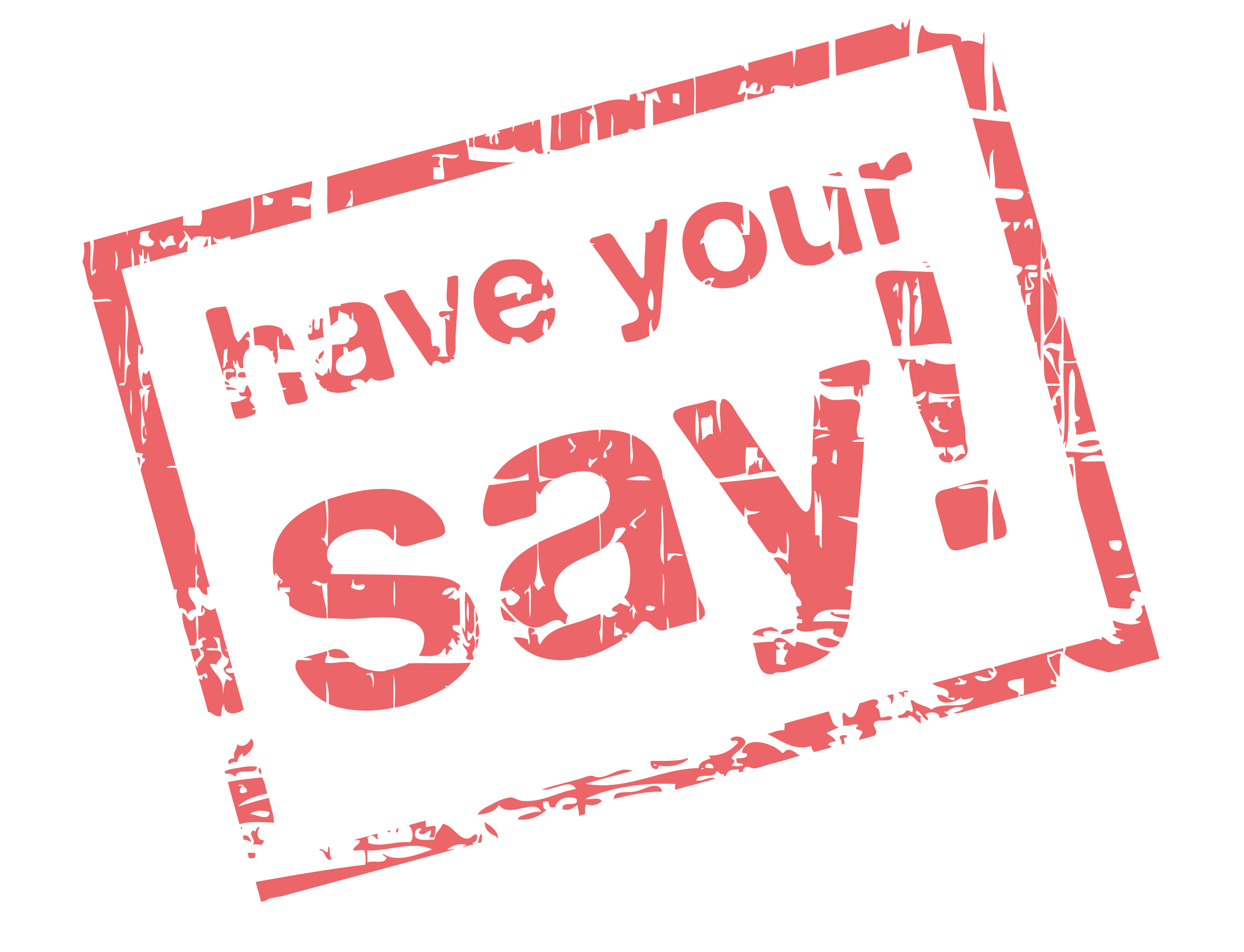 Have Your Say stamp