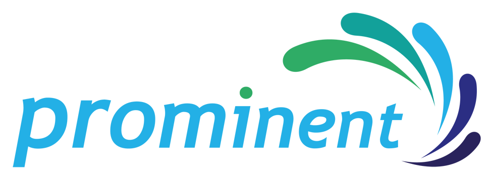 Prominent logo